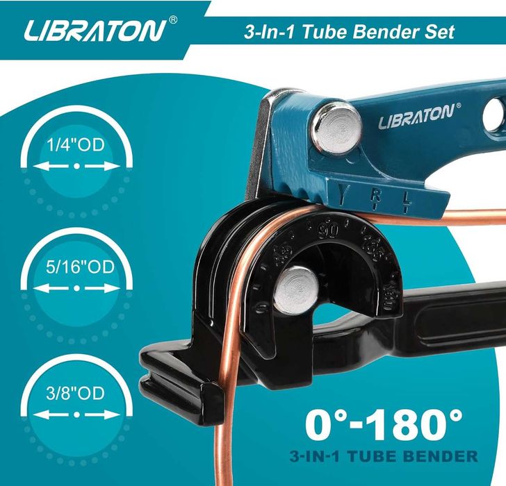 Indoitore de tuburi LIBRATON 3 în 1
