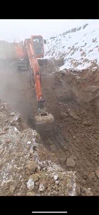 Услуги колесный экскаватор ковш 1куб