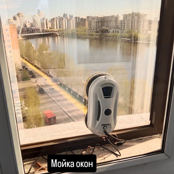 Мойка окон роботом