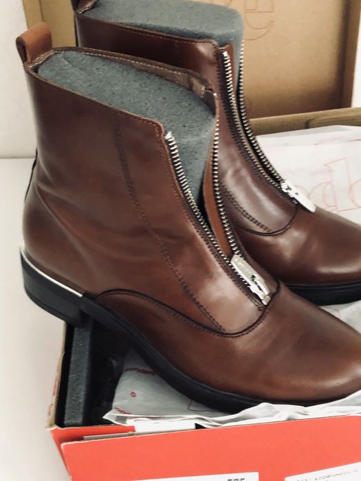 Ботинки кожанные женские (Испания)