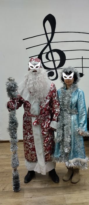 Дед мороз и снегурочка