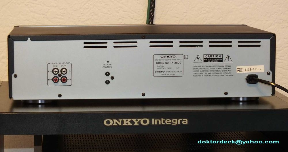 casetofon deck ONKYO TA-2820 impecabil