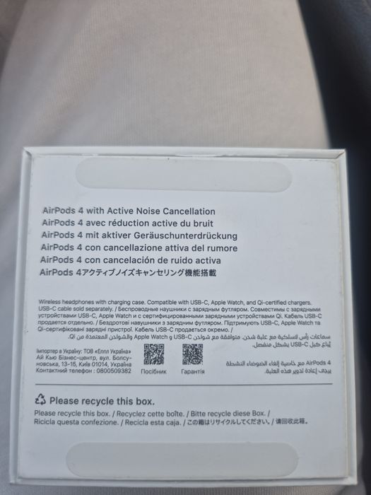 Airpods 4 сост отличный