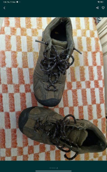 35 - 36 Keen из США натуральной замши