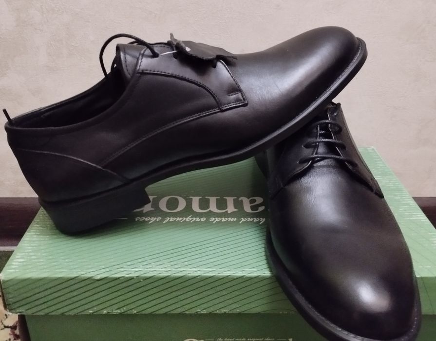 Мужские турецкие туфли.Натуральная кожа