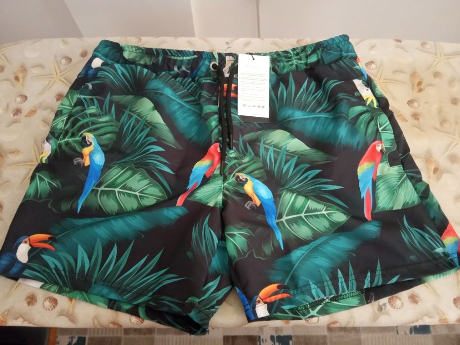 Мъжки къси панталони (бански) Trendyol,Ombre