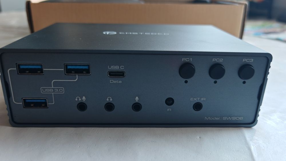 Докинг станция, USB-C KVM Switch