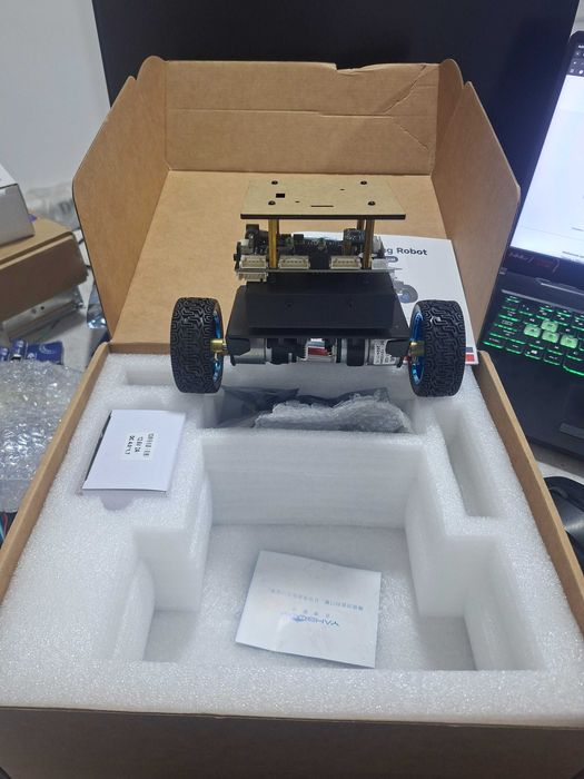 Self balancing robot car line tracking kit