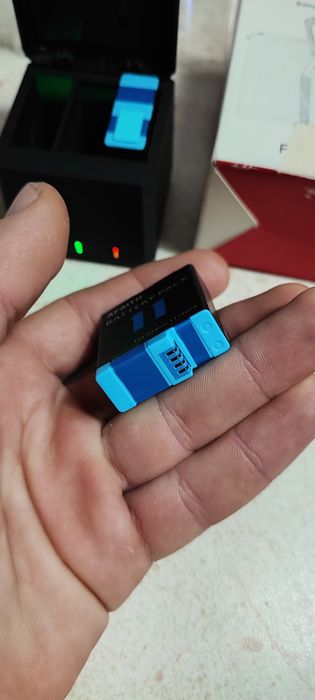 AFAITH 2 Батерии със зарядна станция с 3 слота Go Pro Hero 9/10/11/12