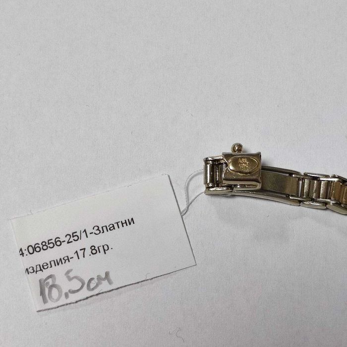 Златна гривна 17.8гр.18.5см.