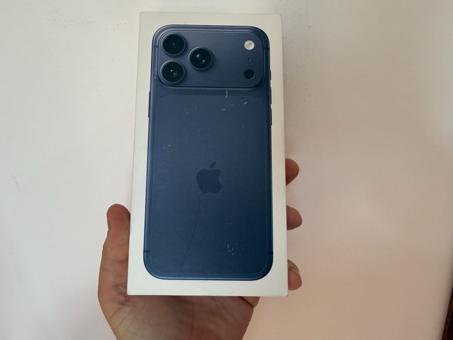 Iphone 17 Pro Max, 256 gb, Deep Blue, nou la cutie
