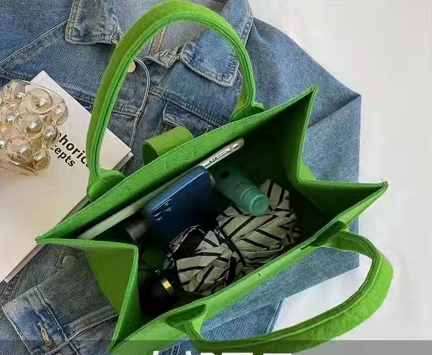 Сумка-шоппер из фетра для мини шоппинга