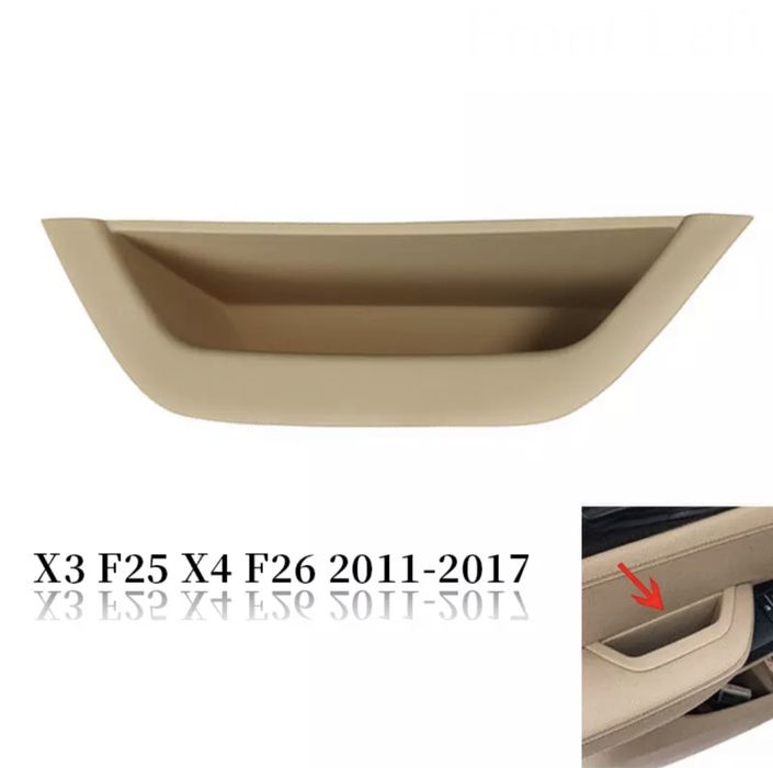Maner usa trim interior sofer stanga fata crem bej Bmw F25 F26 X3 X4
