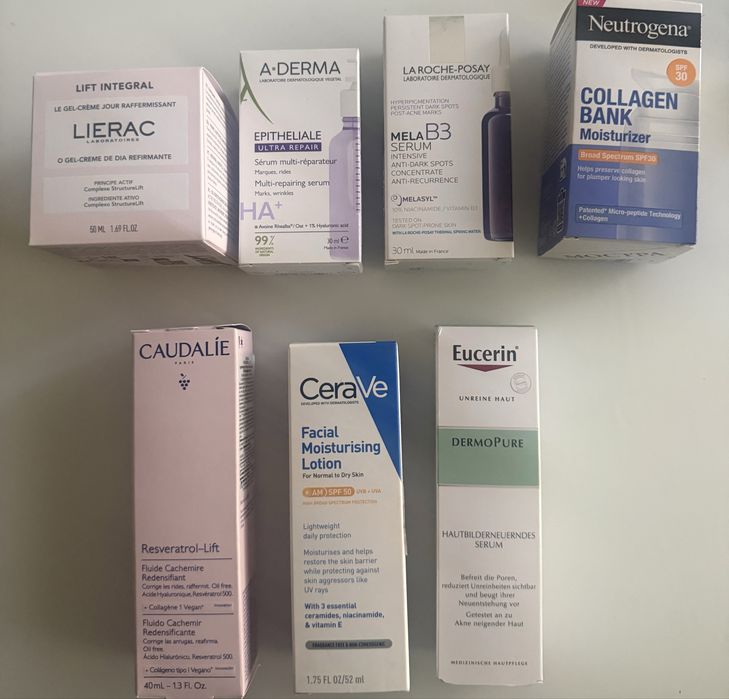 Avene,La-Roche Posay,Lierac