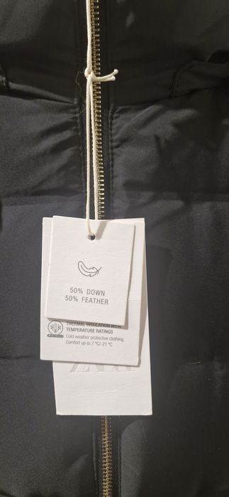 ZARA ново яке с гъши пух