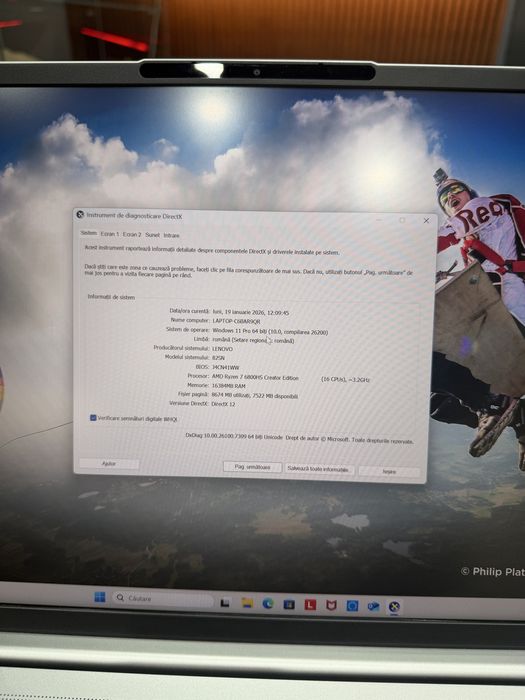 Laptop lenovo gaming Rtx 3050 ti