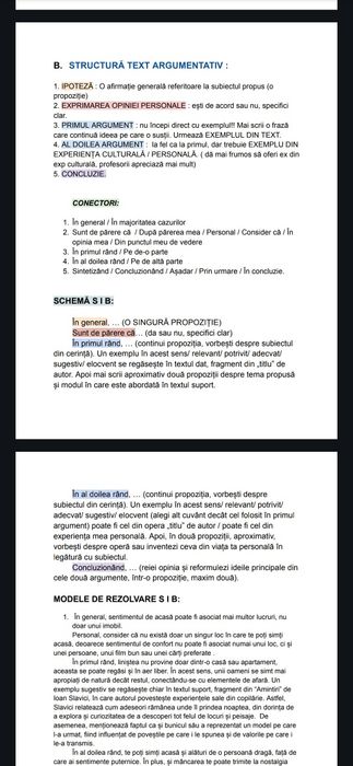 Materiale complete bacalaureat română