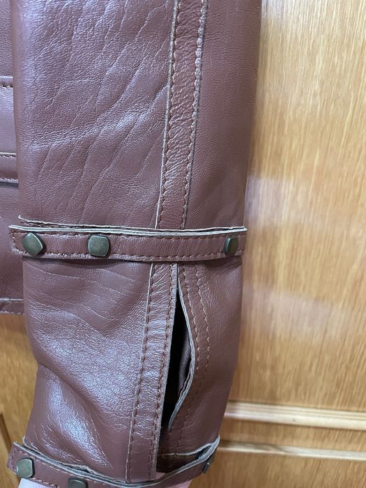 Geaca de piele marimea S