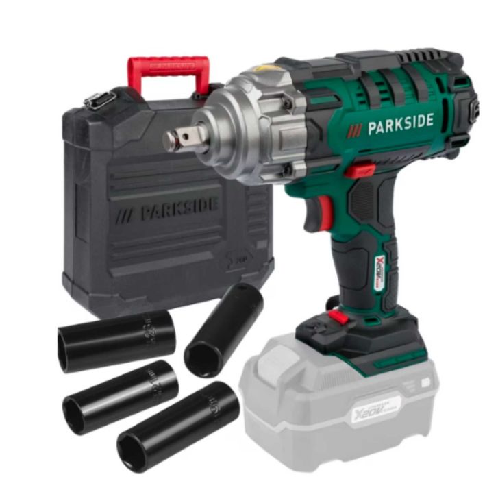 Pistol roti cu impact Parkside PASSK 20 Li A1