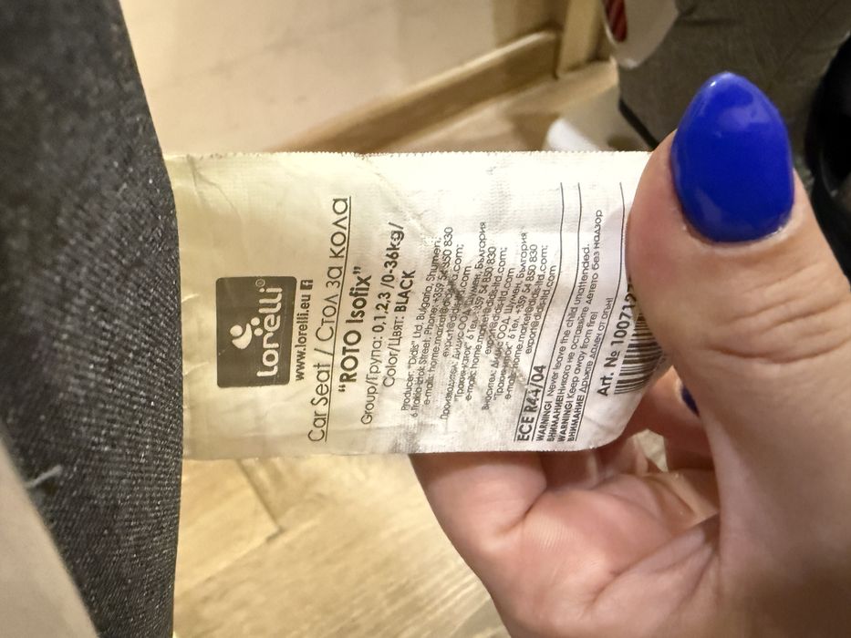 Loreli 0-36 Isofix 360