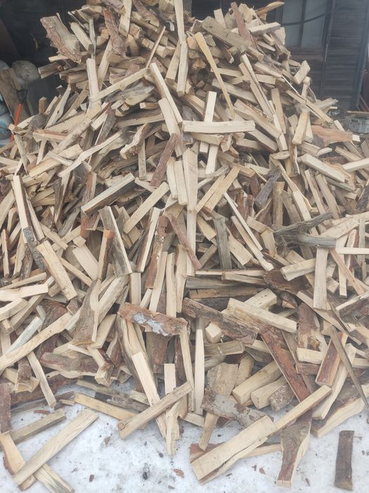 Дрова в мешках сухие