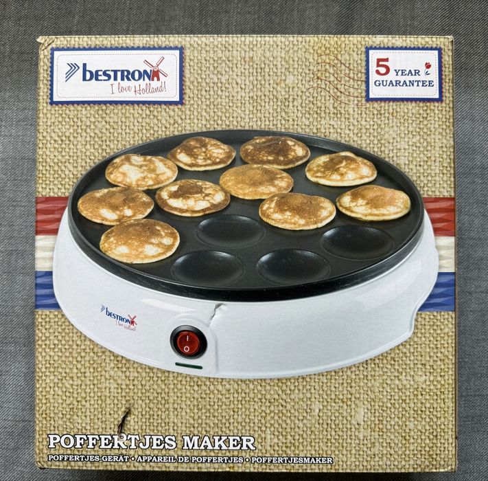 Aparat mini clatite (poffertjes) Bestron 700W