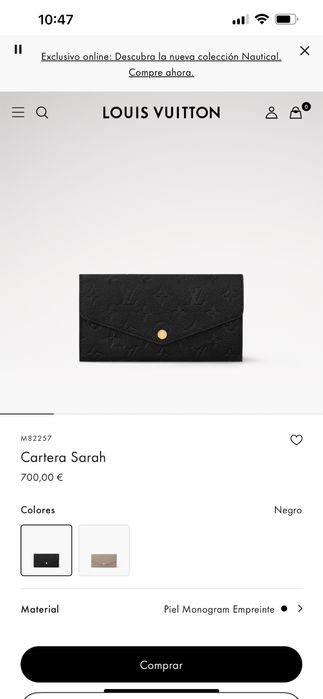 Vand louis vuitton original sarah