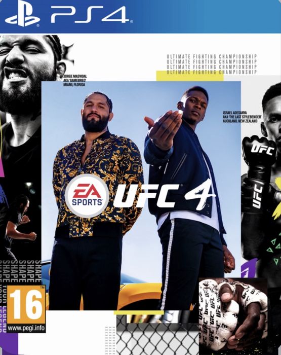 Видео игра UFC 4 за плейстешън 4 като нова