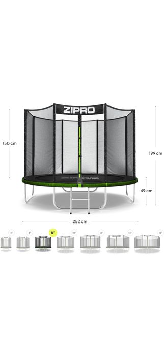 Trambulina Zipro dimensiune 252