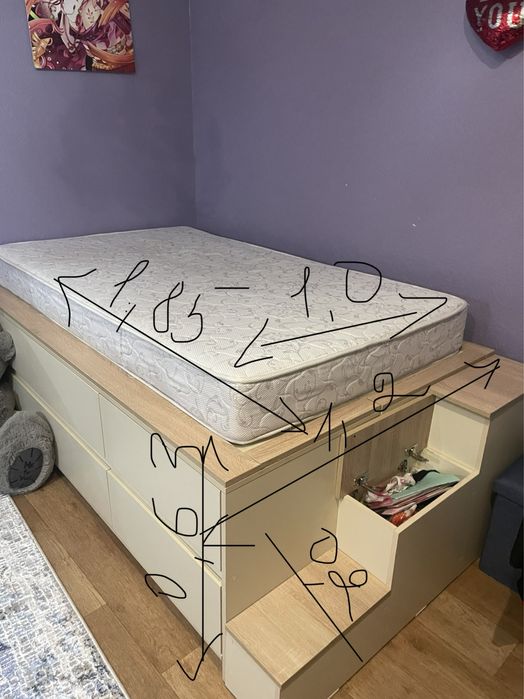 Кровать подростка