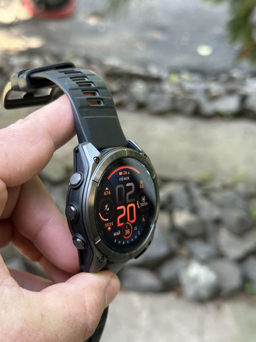 Garmin Fenix 8 51mm Saphire Titanium Amoled