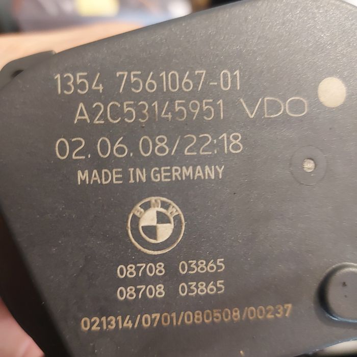 Дросел клапа БМВ е81 е87 / BMW E81 E87