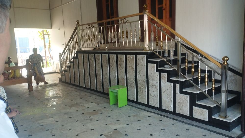 Перила и навес киламиз