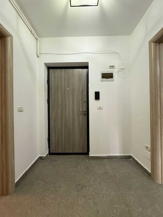 Garsoniera moderna de vanzare Dobroesti, finisata, bucatarie utilata