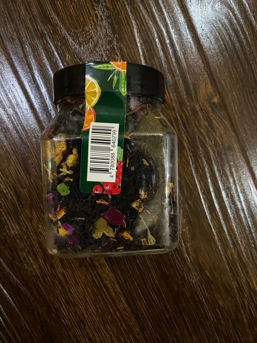 Фруктовый чёрный чай Assalom Tea «Бутоны роз»