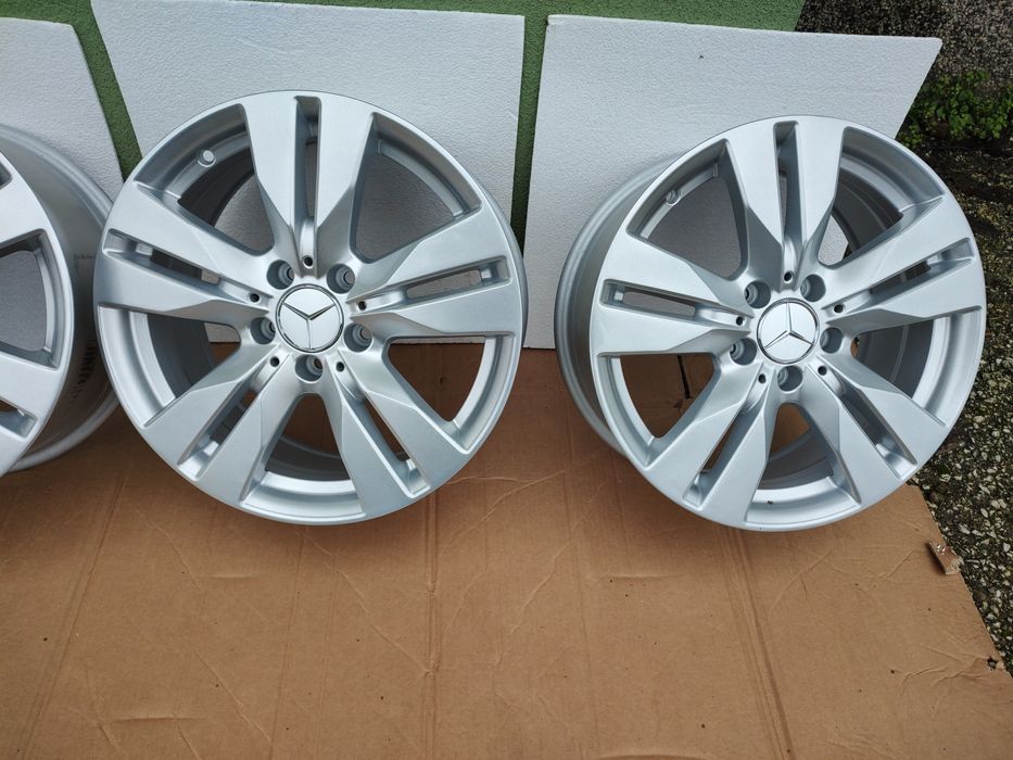17" оригинални джанти за Мерцедес "BORBET", спорт пакет, 5х112