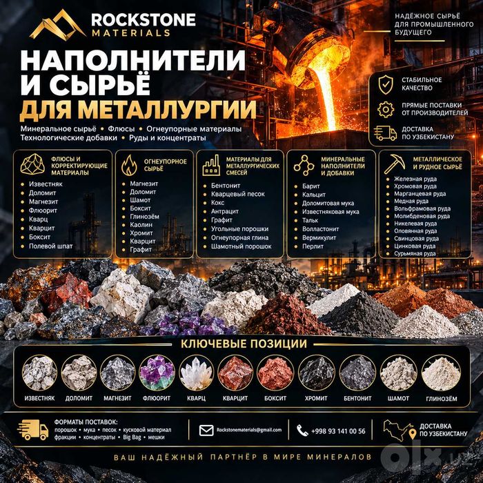 Сырье для металлургии