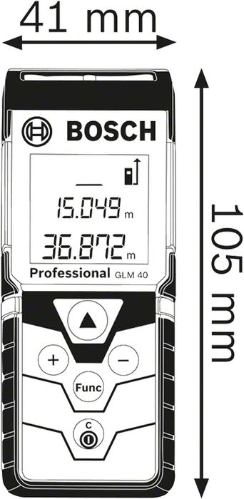 Лазерна ролетка BOSCH GLM 40 Professional