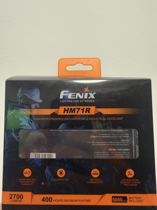 Vand frontala Fenix HM71R