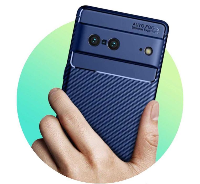 Husa Premium Antisoc model Carbon pt. Google Pixel 7 , Pixel 7 Pro