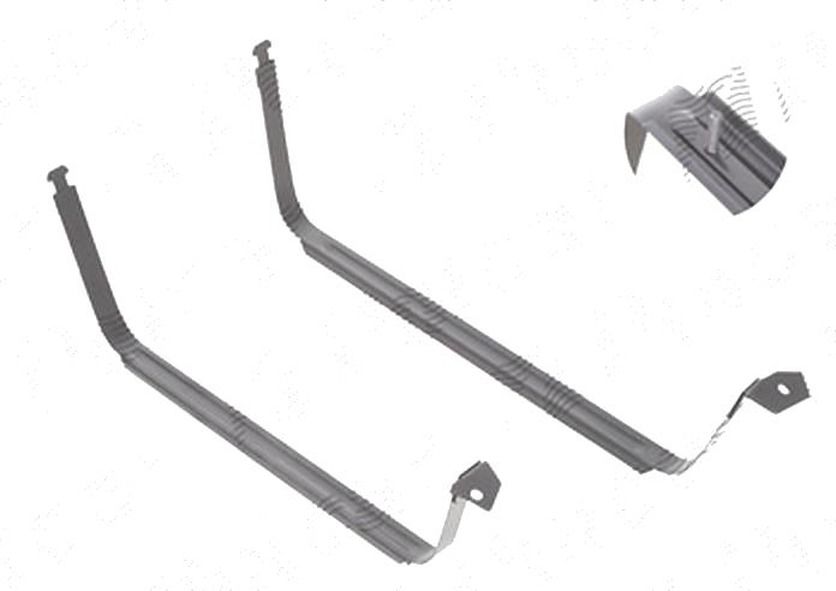 Set suport fixare Rezervor combustibil Ford Focus (Daw/Dbw/Dnw/Dfw), 09.1998-11.2004, Focus 2 (Da), 11.2004-12.2010, spate, metal
