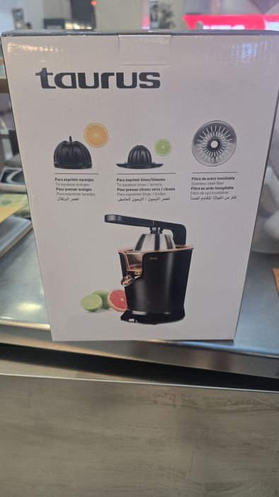 Продавам ЦИТРУСПРЕСА  Taurus Easy Press 600, мощност 600 WEASY PRESS 600 W, ЧЕРЕН, 650.00 ml