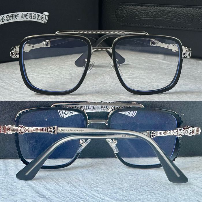 Очила за компютър Диоптрични рамки прозрачни слънчеви  chrome hearts