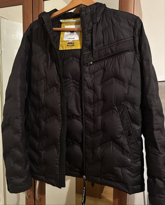 яке G-Star Дънково яке със качулка NEXT ATHLETIC