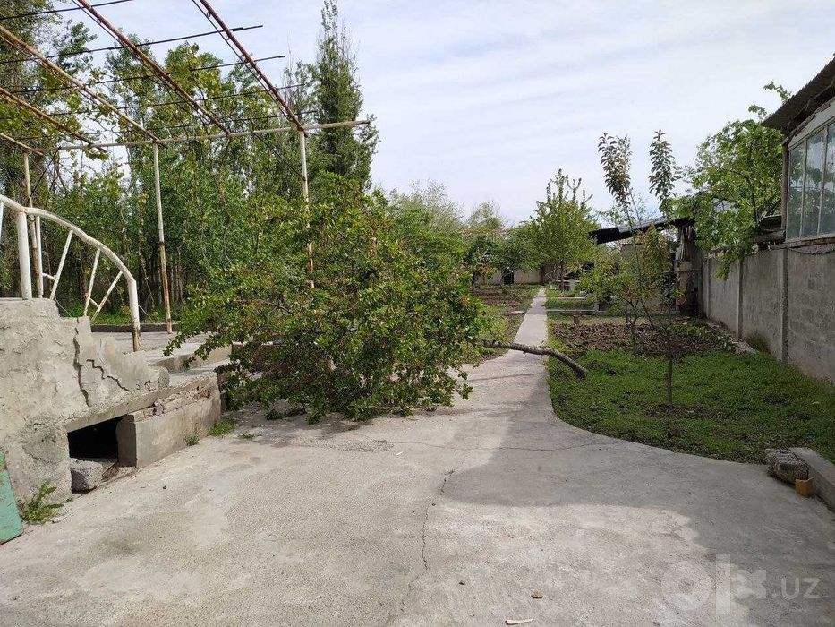 Продаётса дом с участком 12 соток (12 сотихли ховли-жой сотилади)
