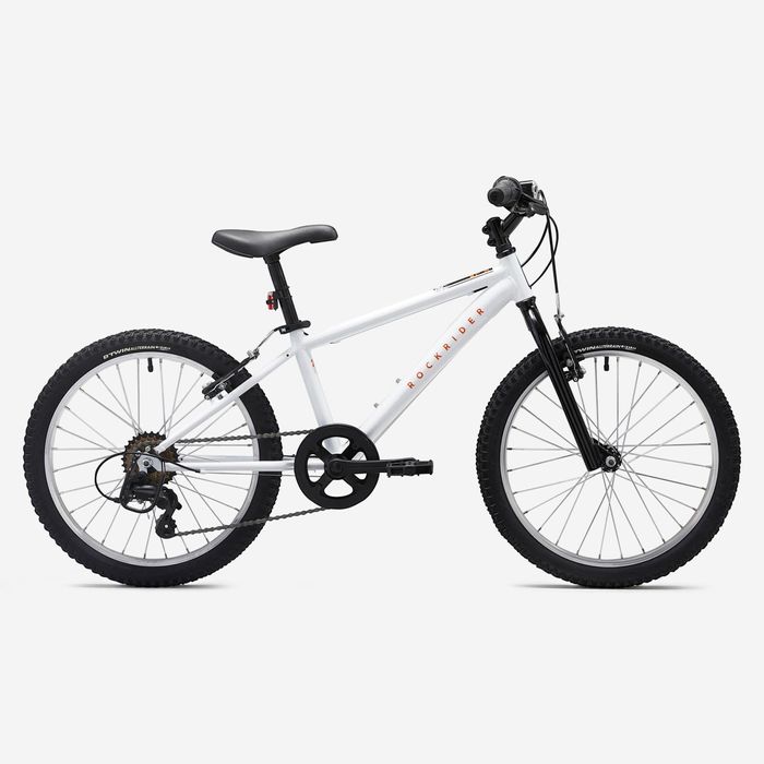 Bicicletă Mtb Explore 120 20" alb copii - produs resigilat Decathlon