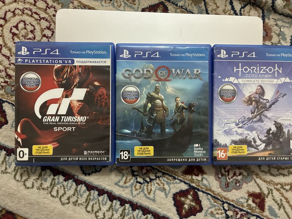 Игровые диски для PlayStation 4