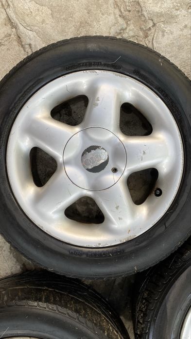 Джанти 5х112 с гуми 195/60/15 7j OZ