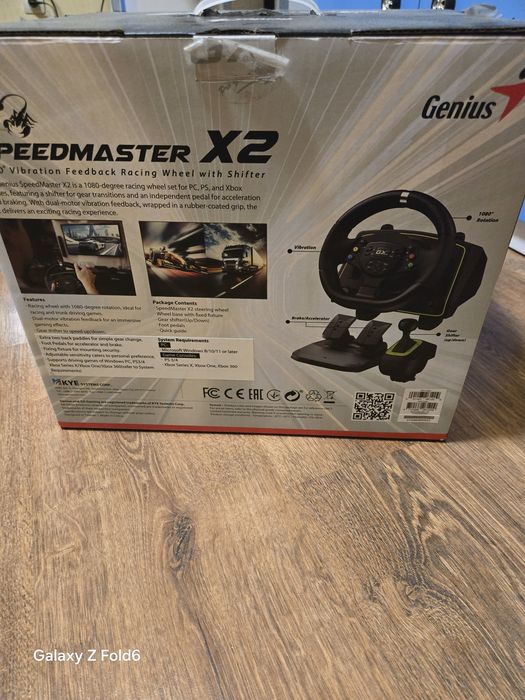 Игровой Руль для ПК - Genius Speedmaster X2