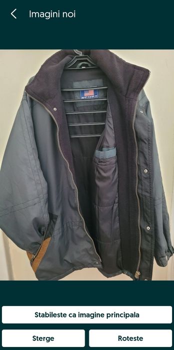 Haină bărbătească de primăvară-toamnă